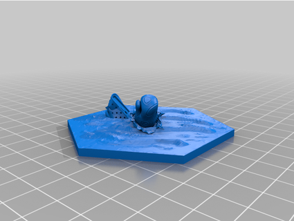 catan acqua piastrella balena variante henrythev 3d print model - Mito3D