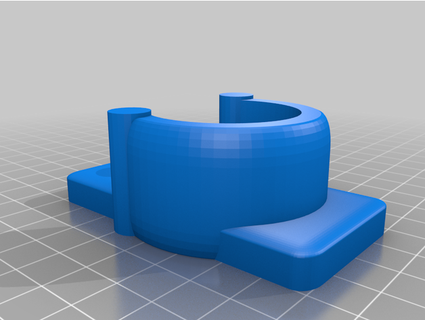 doccia rotaia supporto pacastilhobr 3d print model - Mito3D