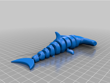hammerhead shark ingridyun 3d print model - Mito3D