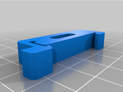 din rail clip elastic mariusimv 3d print model - Mito3D