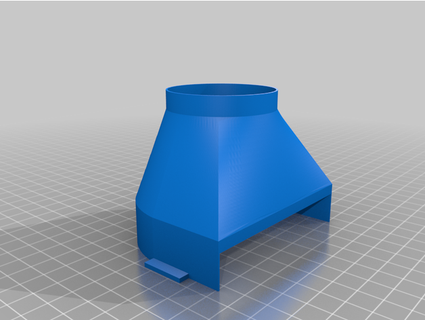 ge refrigerator ice dispenser funnel hymness1 3d print model - Mito3D
