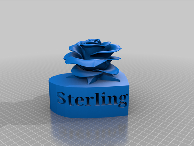 sterlin gül spencer64 3D print model - Mito3D