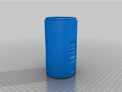 konteyner Kullanılmış piller halk 3d print model - Mito3D