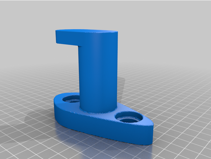 nerf wall hanger tonyshields 3d print model - Mito3D