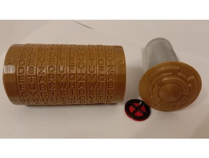 parts 70 scaled cryptex x1coder 3d print model - Mito3D