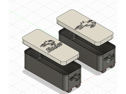 ender espace rangement boîte relief gravé options + fichier Micahjj 3d print model - Mito3D