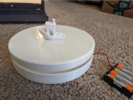 electric turntable muchwick3d 3d print model - Mito3D