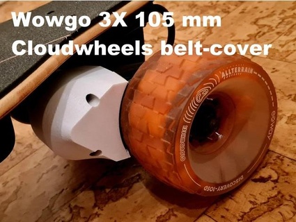 wowgo 3x protector cinturón cubierta carcasa funda alex pistola 3d print model - Mito3D