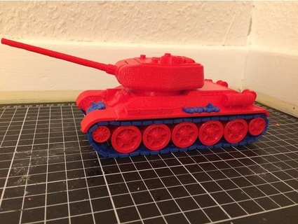 Panzer 34 85 vorobej72 3d print model - Mito3D