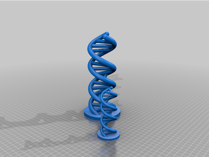 ADN échelle modèle modifié miroir danois 3d print model - Mito3D