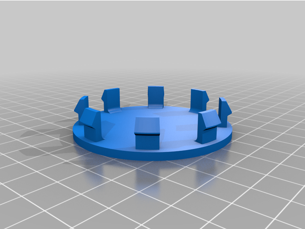 rueda centrar gorra 60mm maximax 3D print model - Mito3D
