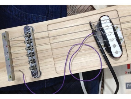 tek bobin gitar almak alıcı Guitarra valoooo 3d print model - Mito3D