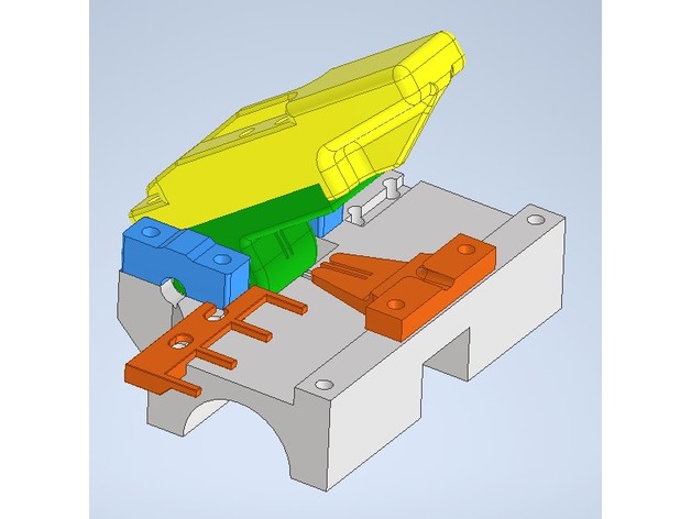 Veranstalter Papier Spanplatte Streifen Rillen Cutter adfu1209 3D print model - Mito3D