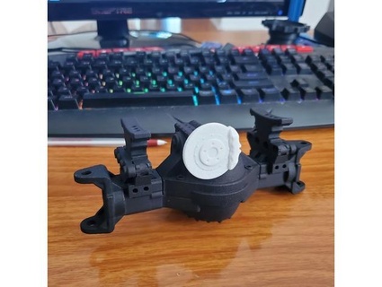 rc monster truck rockwell axle version 3 gsbinder 3d print model - Mito3D