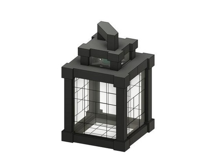minecraft lantern lamp pawelmim 3d print model - Mito3D
