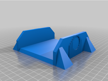 original xbox vertical estante soporte hombre muffin horneado 3d print model - Mito3D