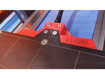 snapmaker20 3d printer calentador cama plato cable soporte módulo bloque 3d print model - Mito3D