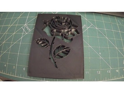 çiçek plaklar Çin çakal 3d print model - Mito3D