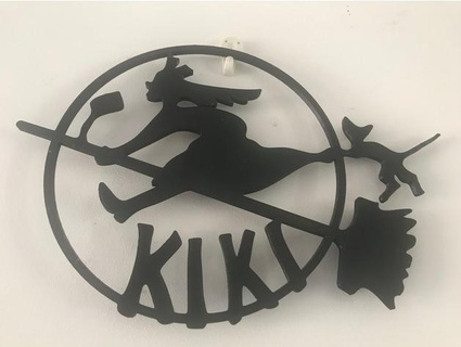le panneau du compras kiki la petite sorci kiki's Entrega Serviços placa jpas2001 3d print model - Mito3D