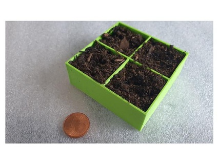 üreme tencere büyüyen tohumlar saatlik içki 3d print model - Mito3D