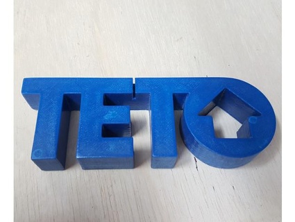 teto logo lfhohmann 3d print model - Mito3D
