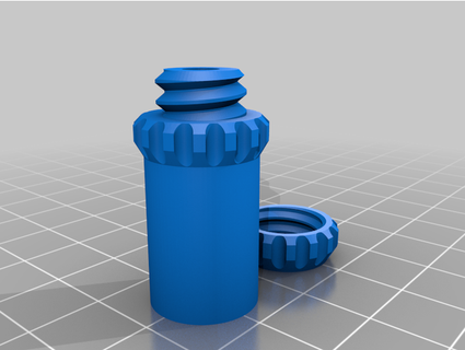 drybox filament passthrough port gamefan 3d print model - Mito3D