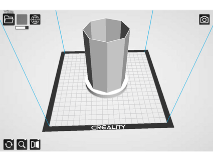 hexagone table lampe kmltbtozgl 3d print model - Mito3D