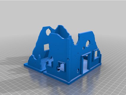 rovinato edificio wargaming cavaliere 3d officina 3d print model - Mito3D