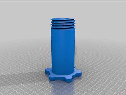 rolle lavar louça filamentospulen 2 5 filamento carretel suporte juntas 3d print model - Mito3D