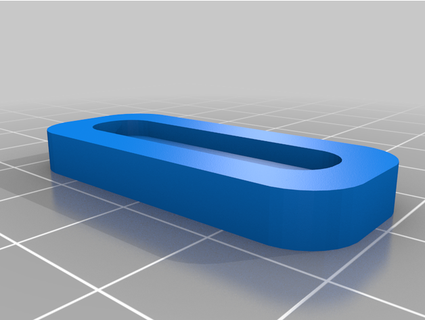 steele Gestell Tylap montieren Teller wirf weg 3d print model - Mito3D
