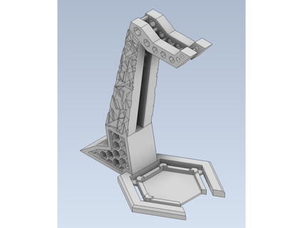 geo headset stand stelecon 3d print model - Mito3D