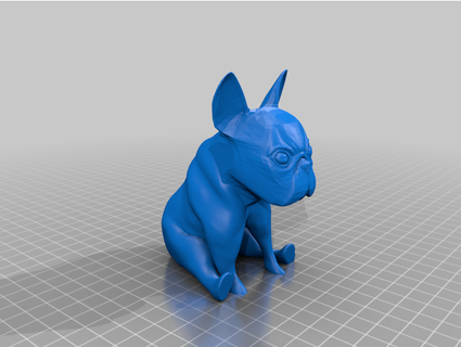 francese bulldog jfr3dprint 3d print model - Mito3D