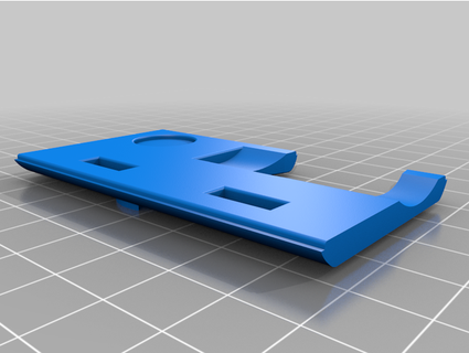 door luxotic surface wismec sliky 3d print model - Mito3D