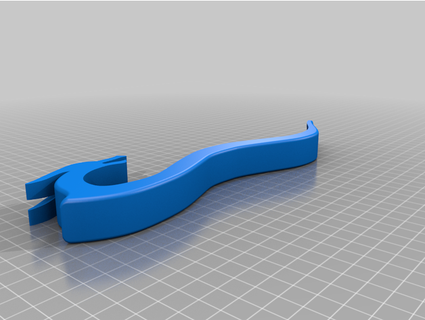 Ejderha tütsü Çubuk Kulp destek jfr3dprint 3d print model - Mito3D