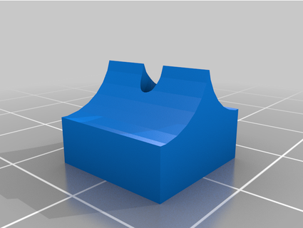 filamento guía rail cortar base hermanochris 3d print model - Mito3D