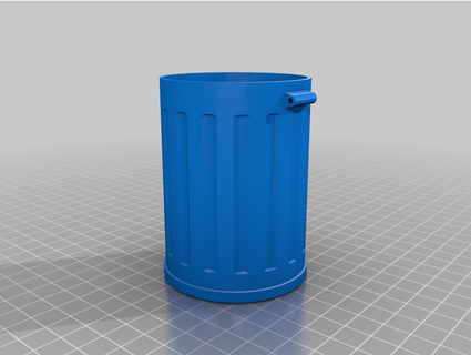 desktop trash jtli 3d print model - Mito3D