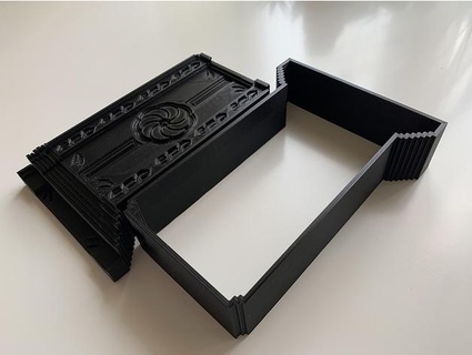 armenian crosstone mold khachkar edo design 3d print model - Mito3D