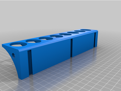 pegboard araç Kulp destek amca 3d print model - Mito3D