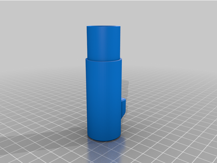 scar barrel adapter foam knight xc gmotyl 3d print model - Mito3D