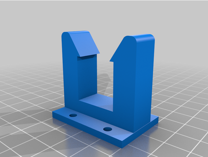 lineare rotaia cuscinetto 20x20 estrusione montare clip robkeey3825 3d print model - Mito3D