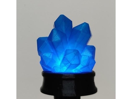 incandescente cristallo lampada nemo mk2 3d print model - Mito3D