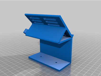 raspi 4 octodash stand cryptooth 3d print model - Mito3D