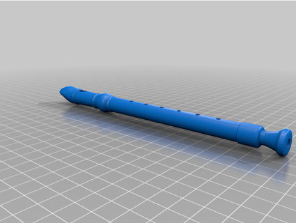inaccurate flute passavopercaso 3d print model - Mito3D