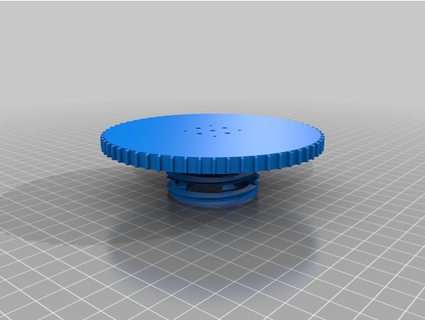 spa filter holder dedoper 3d print model - Mito3D