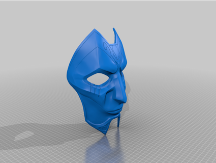 jhin maschera umanità 3d print model - Mito3D