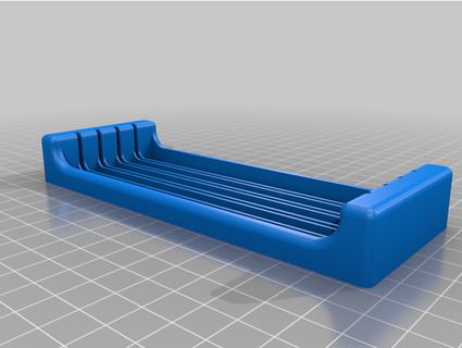desktop 4x dimm ram storage tray slegnor 3d print model - Mito3D