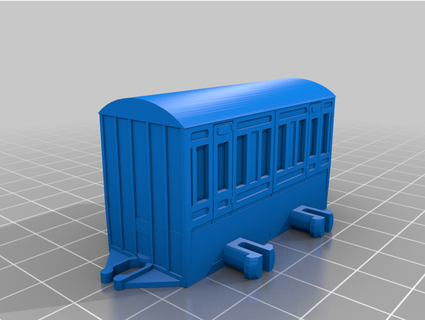 thomas adventures different carriage better connectors lessell 3d print model - Mito3D