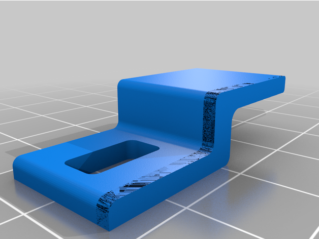 soporte techo panel LED corneja 3D print model - Mito3D