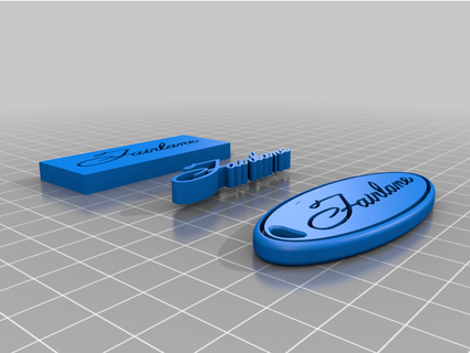 ford fairlane keychain mast3rblast3r 3d print model - Mito3D