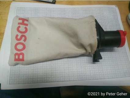 bosch circolare sega polvere sacchetto cap do8pgg 3d print model - Mito3D
